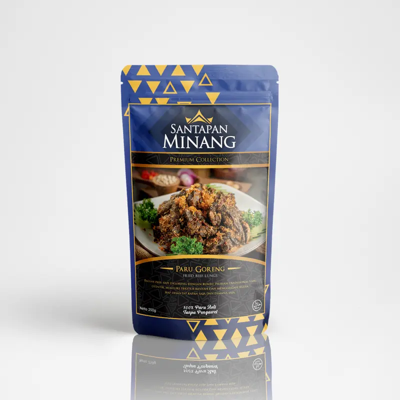Santapan Minang Paru Goreng Kering Asli Padang 200 gram 4