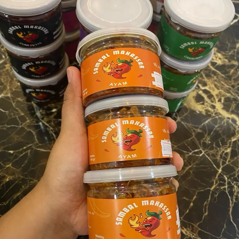 Sambel Makassar by Masita isi 3 pot sambal Food 4