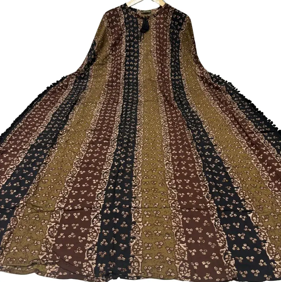 Dress Midi/panjang Lowo Terbaru Terbestseller/lowobatik/lowodress
