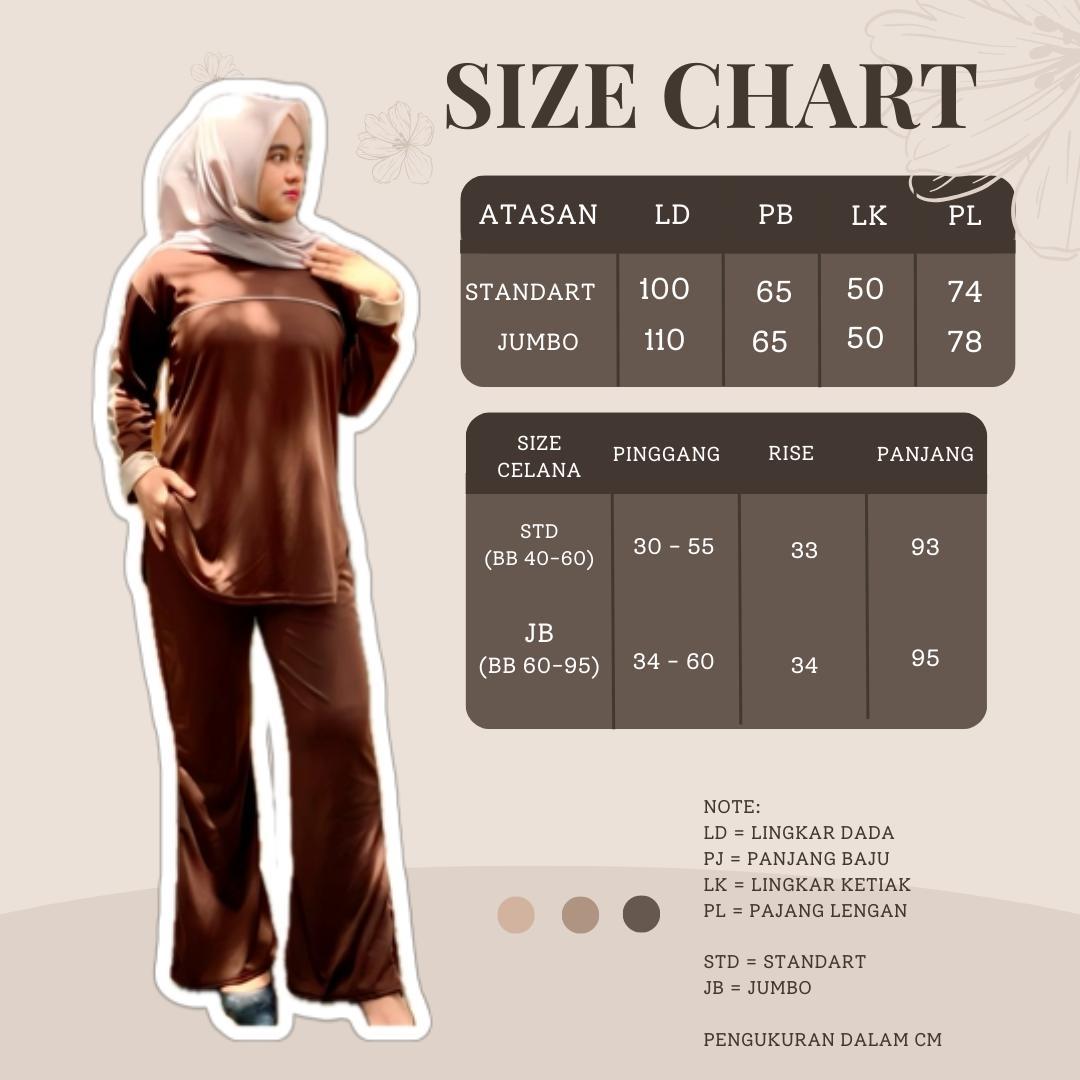 FX - Setelan Celana Kaos Polos Wanita Oversized Fit List Bahan Knit Casual Desain Polos Nyaman