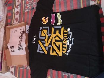 Product Review of RAZZAN KAOS ROLE MOBILE LEGENDS ALLROLE GOLD LANE EXP LANE MID LANE JUNGLER ROAMER PREMIUM QUALITY BAJU GAMING ML ROLE from i**a 0
