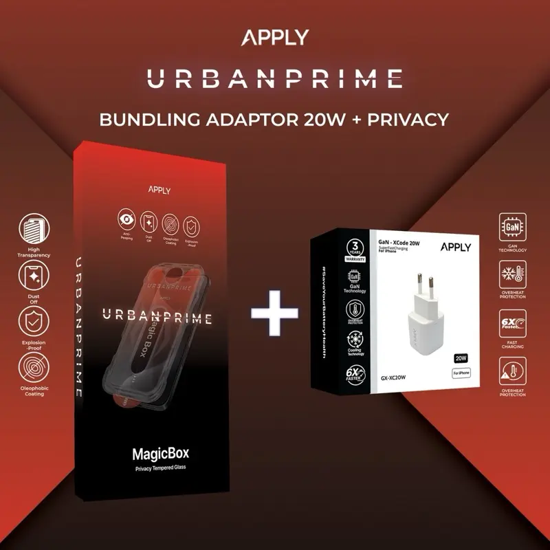 Bundling Adaptor 20W + Privacy