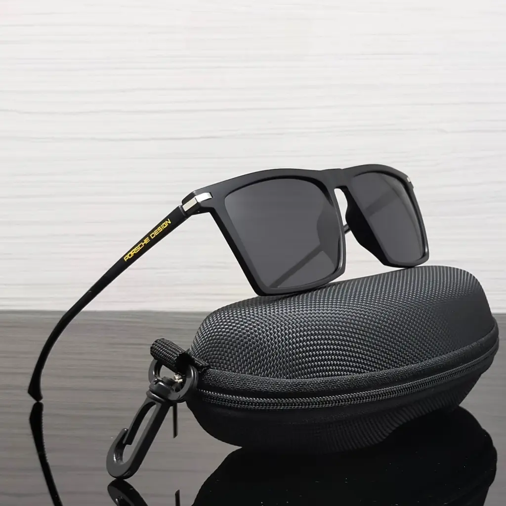 COD KACAMATA PORCHE LENSA POLARIZED ANTI SILAU OUTDOOR INDOOR AKSESORIS FASHION PRIA Frame Eyewear Sunglasses