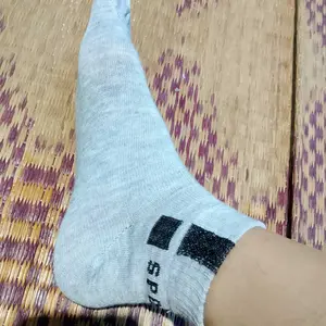 3 Pasang Kaos kaki Olahraga Tebal Pendek 3/4 Dibawah Betis New Sport