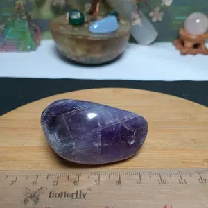 Natural Dream Amethyst Chevron Tumble Polished (3)