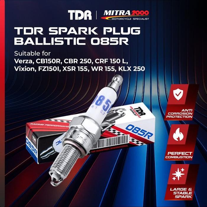 Gambar TDR Ballistic Spark Plug 085R dari Mitra 2000 Kota Administrasi Jakarta Timur Tokopedia