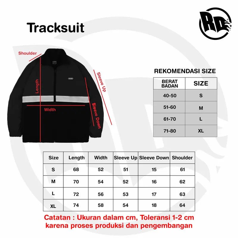Rown Division Storage Jaket Tracksuit Complex White Green 5