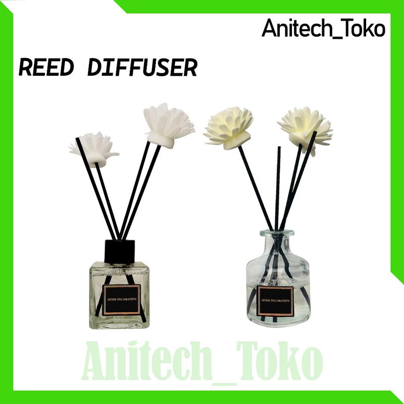 Pengharum Ruangan/Reed Diffuser/ Reed Diffuser Regular & Refill 100ml/Reed Diffuser Pengharum Ruangan Aromatherapy Parfum Essential Oil 6