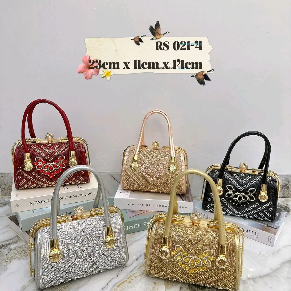 Tas pesta glosy RS 021-4 ,tas wanita ,tas kondangan