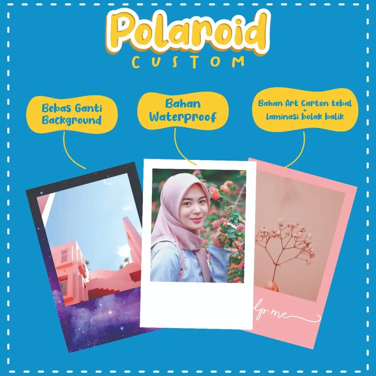 Foto Polaroid Gambar Sesukamu Camera Handphone