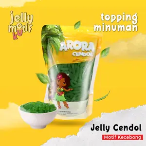 Topping Minuman Jelly Cendol Arora Kecebong 500gr