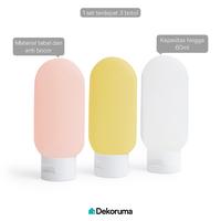 Gambar Dekoruma CHUUWA Botol Travel Kit 3 pcs Untuk Shampoo Sabun dan Lotion dari Dekoruma Official Store Kab. Bekasi 5 Tokopedia
