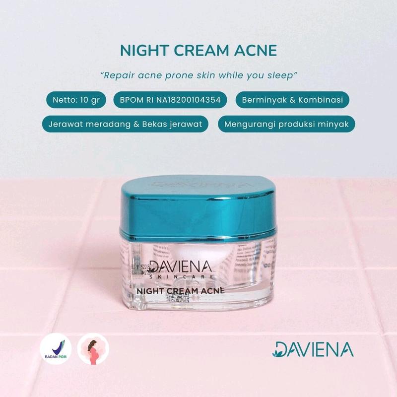 DAVIENA SKINCARE NIGHT CREAM | ACNE SERIES | GLOWING SERIES | GOLD SERIES | DAVIENASKINCARE | DAVIENA SKINCARE OFFICIAL | DAVIENA SKINCARE OFFICIAL STORE | DAVIENA SKINCARE ORI | DAVIENA SKINCARE ORIGINAL | DAVIENA SKINCARE PUSAT 2