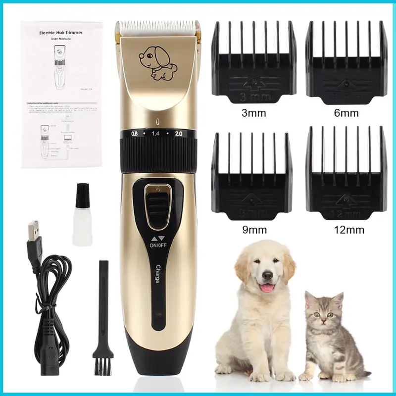 Cukur Bulu Anjing Alat Cukur Bulu Kucing Mesin Cukur Domba Kambing Kucing Pet Clipper Pencukur Bulu Kucing Pet Clipper Grooming Hewan Anjing Kucing Kelinci Domba Kambing Alat Cukur Bulu Hewan Pet 0