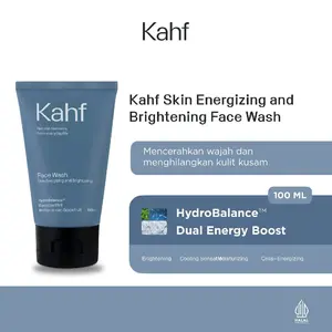KAHF SKIN ENERGIZING AND BRIGHTENING FACE WASH 100 ML perawatan wajah