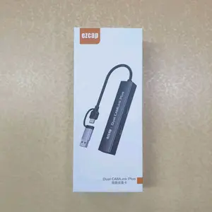 EZCap 316 Dual CAMLink Plus - Kartu Video Ganda untuk Perekaman dan Streaming dengan Kualitas Tinggi dan Portabel untuk Penggunaan Portabel