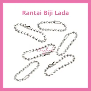 ￼Rantai Biji Lada 10 Pcs / Rantai Gantungan Kuku / Biji Lada