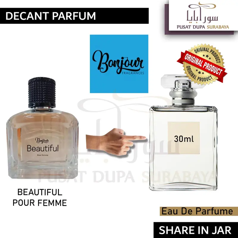 Parfum Asli Arab Original Premium Bonjour Beautiful Pour Femme 2