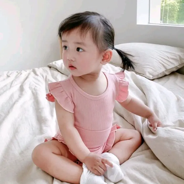 (COD) set beby cantik one setelan bayi terlaris usia 3 bulan - 2tahun