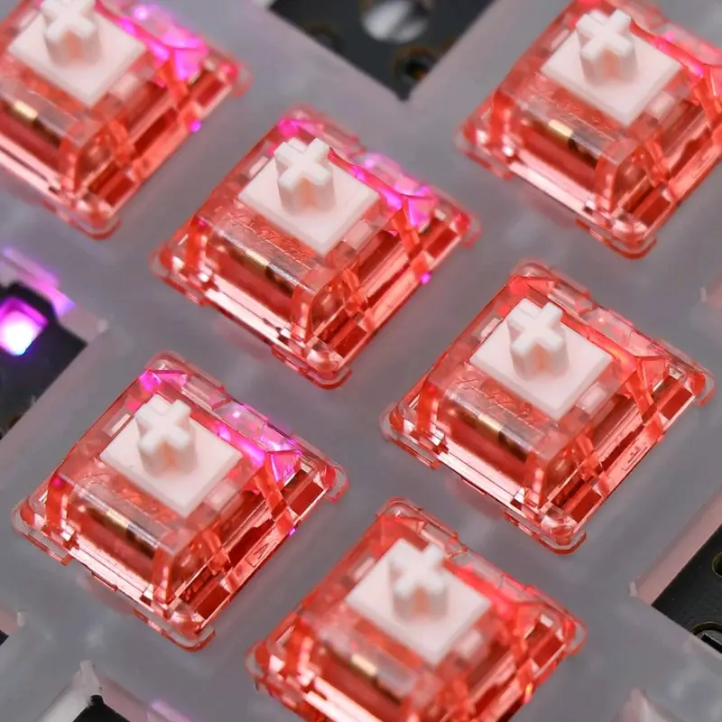AJAZZ x Huano Peach Switch Dice Fruit 3-Pin Mechanical Keyboard 3
