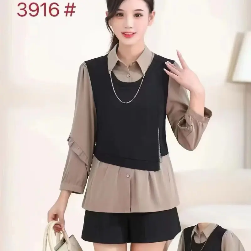 Vaoutfit Nuna Top Atasan Wanita PREMIUM KERJA KASUAL