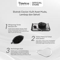 Gambar TIMELESS BEAUTY Caviar Vitamin Serum - Brightening Anti Aging Mencerahkan Menghidrasi Merawat Skin Barrier 30ml Kerutan Extract Niacinamide Wajah Memudarkan Kering Perawatan Hitam Essence - Serum dari Timeless Beauty Indonesia Kota Tangerang 4 Tokopedia
