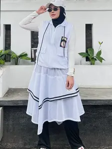Outer Jala Sporty Brielle by Numiaa Fashion I Atasan Rompi Tunik Jala Sporty Collection LD 120