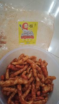 Product Review of Kerupuk Gurilem Si Denok isi 500 gram Cemilan khas Bandung Barat Rasa Kacang Pedas Camilan Food from r**8 0