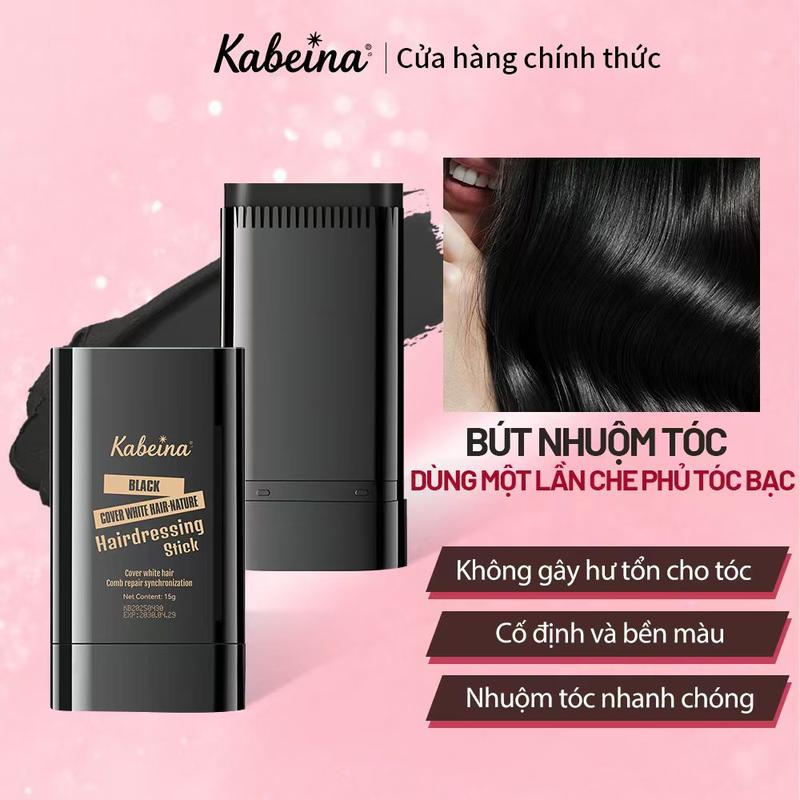 Kabeina Sáp Tạo Kiểu Dùng Một Lân, Dán Tóc Bút Nhuộm Tóc Đũa Tóc Thực Vật Thuốc…