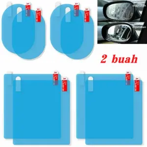 Pelindung kaca spion mobil, stiker jendela samping, anti-kabut, anti-silau, tahan hujan dan tahan air, lapisan nano transparan