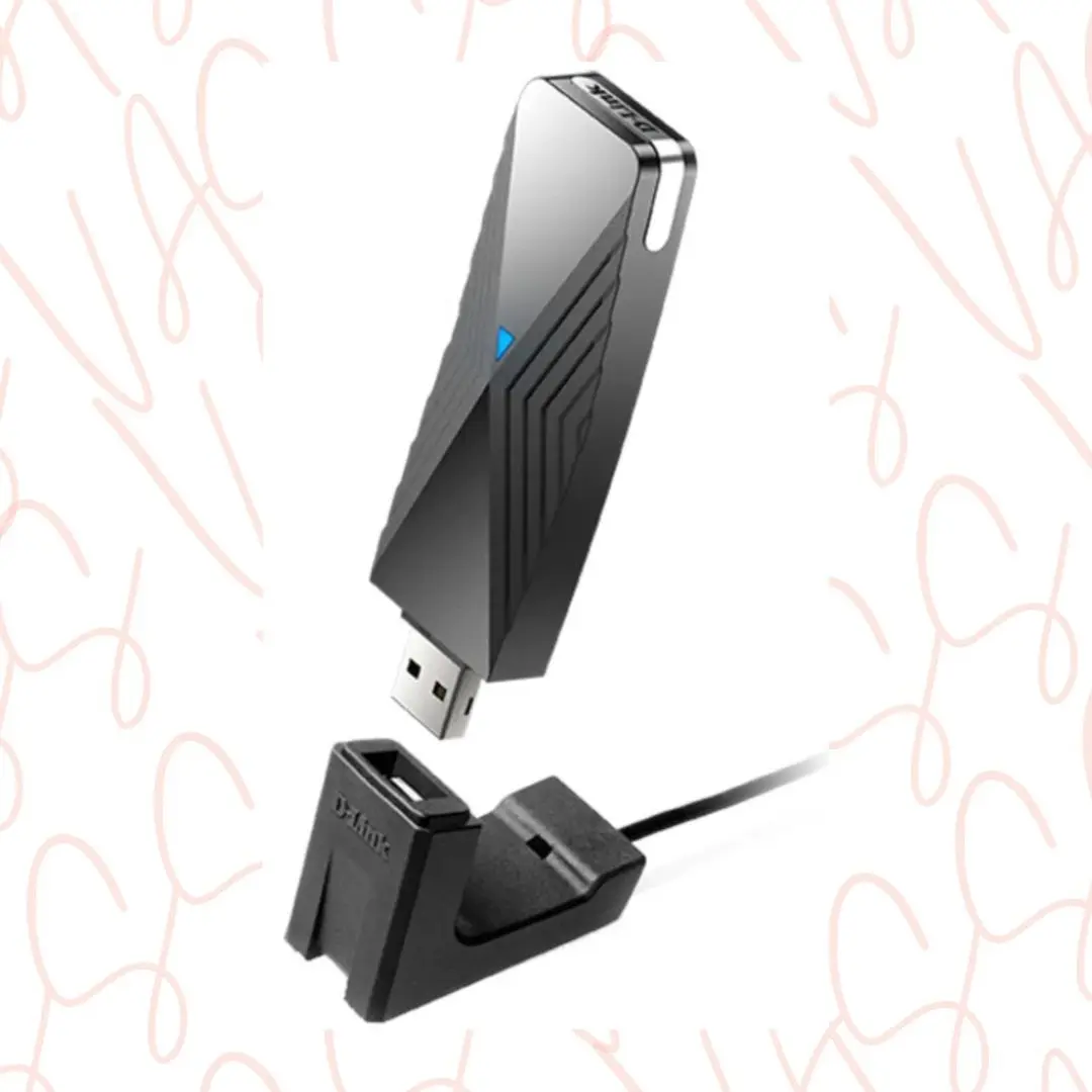 D-LINK DWA-X1850 | AX1800 Wi-Fi 6 USB Adapter with Cradle