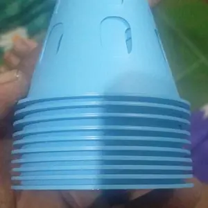 10pcs Kerucut Sepatu Roda Tahan Angin Rintangan Sepatu Roda Cone Sepatu Roda Dengan Tas Penyimpanan