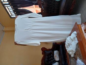 Product Review of Faiza Dress Gamis Malaysian Look Ceruty Babydoll Variasi Payet Dress Melayu Kurung Polos Premium Modern from k**h 2