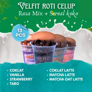 [PAKET AGEN] MIX RASA 13 CUP VELFIT UNTUK SARAPAN SEHAT DIRUMAH