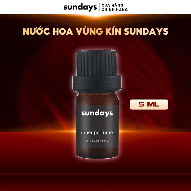 Nước hoa vùng kín Sundays thơm lâu quyến rũ chai 5ml Cosmetic Perfume