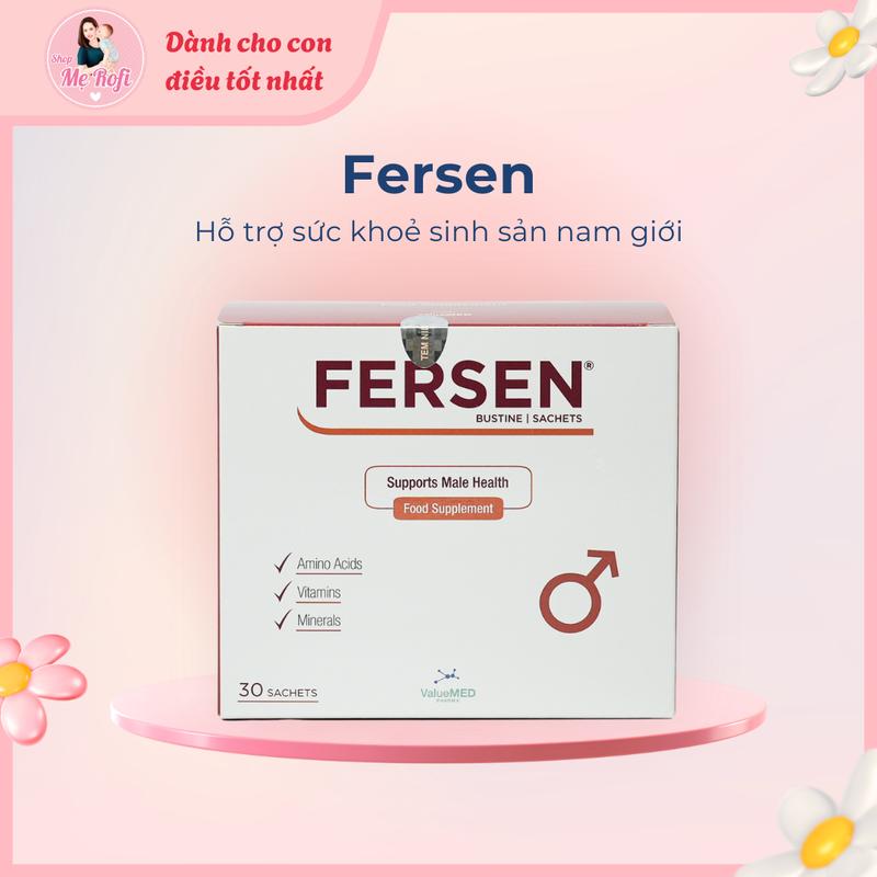 ID2 FERSEN 30 gói hỗ trợ sức khoẻ nam giới - Mẹ Rofi