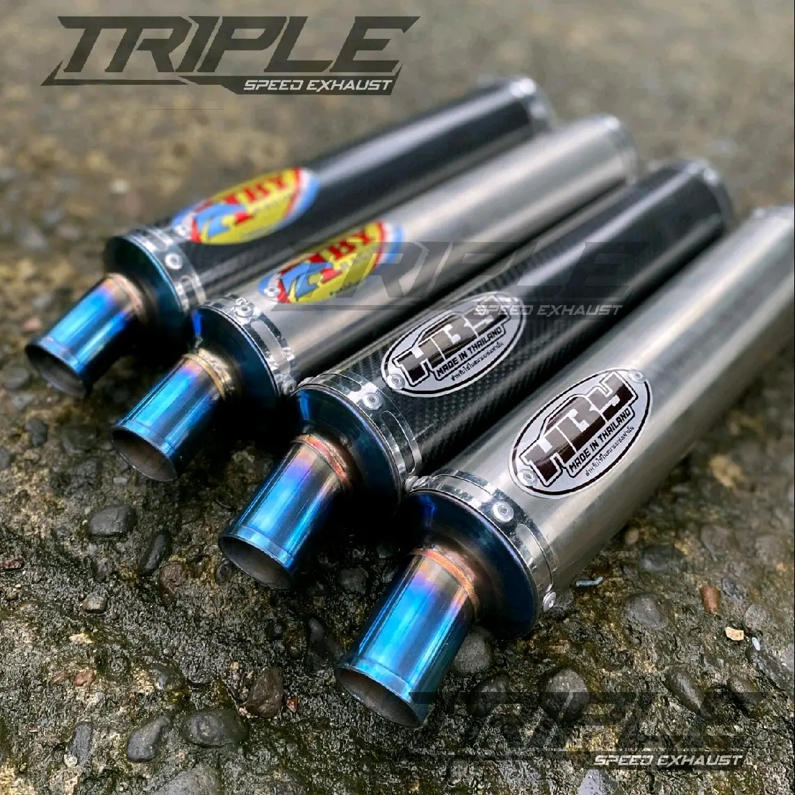silincer ninja 2 tak copy hby thailand high quality Motorcycle Karbon