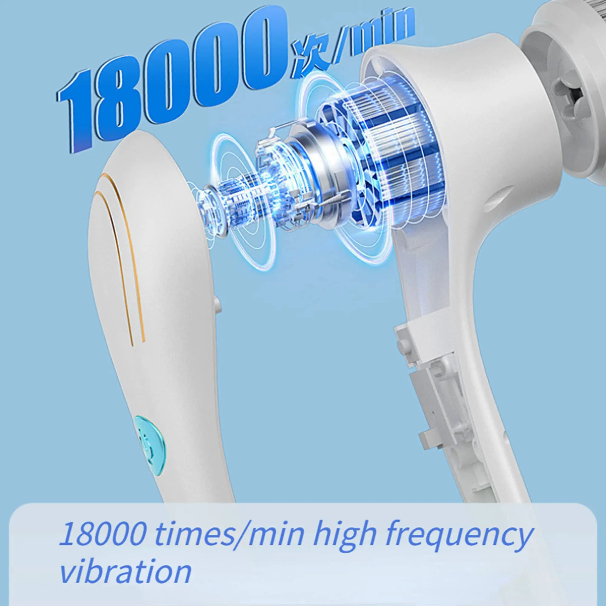 MLDEBOLLD Electric Spin Scrubber USB Portable
