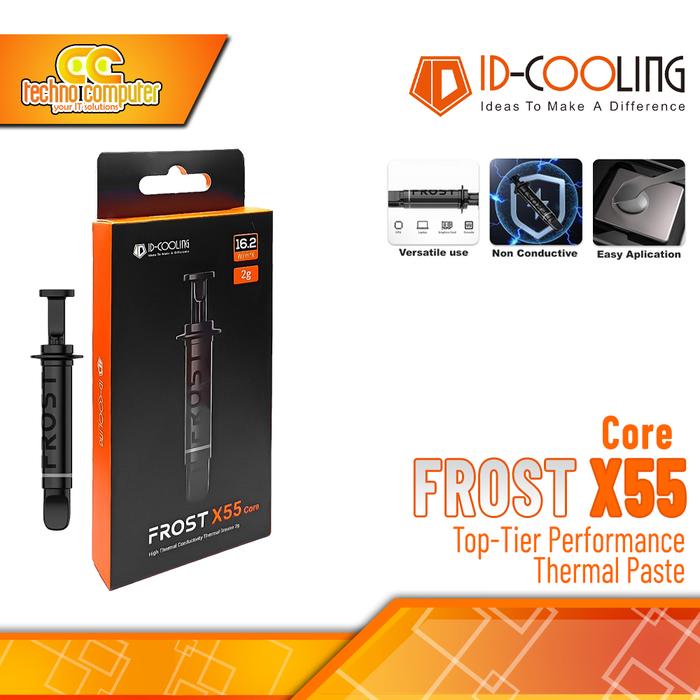 Gambar PASTA PROSESOR ID-COOLING FROST X55 Core Thermal Paste - 2gr dari Techno Computer Bali Kota Denpasar Tokopedia