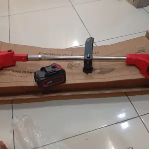 JAPER Mesin Potong Rumput Baterai Alat Pemotong Rumput Elektrik Listrik Pemangkas Portabel mesin potong