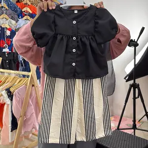 One set anak  warna hitam by little nonana