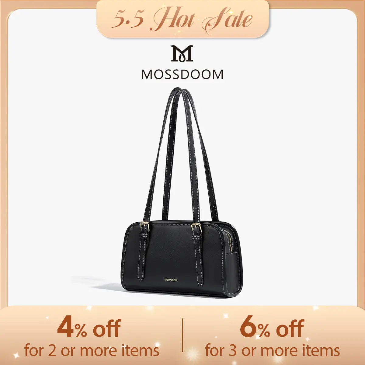 MOSSDOOM Renee Bag Spacious & Chic Women's Shoulder Bag – Ultimate Minimalist Fashion