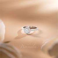 Gambar Cincin Berlian Wanda - Maryam - Ring - Round 0.20 carat dari Wanda House Of Jewels Kota Administrasi Jakarta Pusat 4 Tokopedia