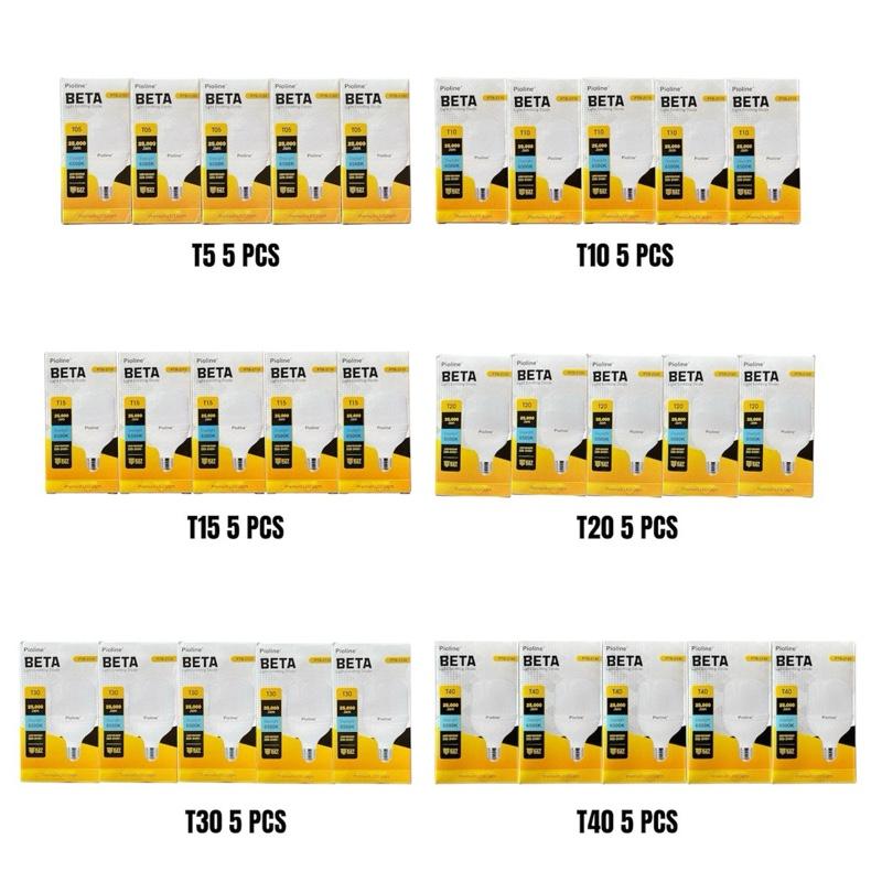 Paket Usaha isi 5 pcs Lampu LED Tabung Putih Pioline Beta Murah Awet 0