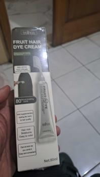 Product Review of EELHOE Magic Fruit & Vegetable Hair Dye Cream - For All Hair - Enchanting Natural & Gentle Long-Lasting Hair Coloring Cream Cat Pewarna shampoo  untuk bleaching rambut cat  rambut from A**y 1