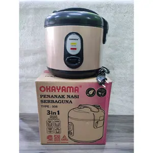 Penanak Nasi 1.8 Liter mejikom Okayama Kapasitas 1.8 Liter Rice Cooker Stenliss Serbaguna