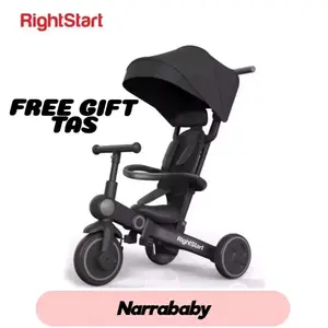 Right Start Voyager / Voyager X Stroller Sepeda Anak Bayi Roda 3 Balance Bike