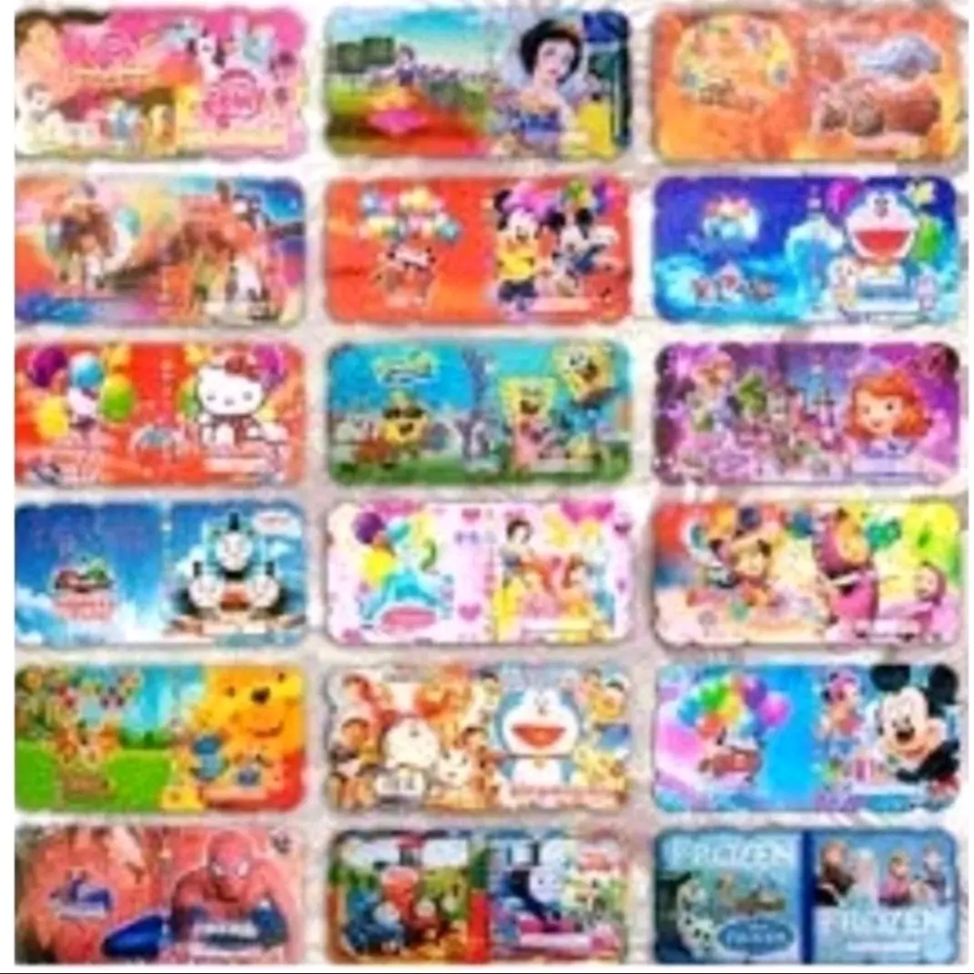 KARTU UNDANGAN ULANG TAHUN UNDANGAN KARAKTER CEWE COWO Cards Kertas