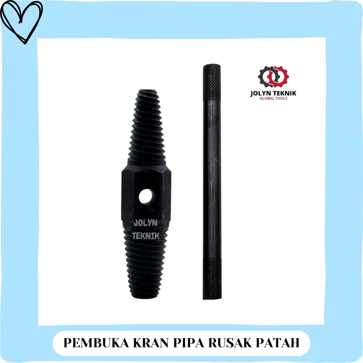 PEMBUKA KRAN PIPA RUSAK PATAH 1/2 3/8 PIPE EXTRAKTOR