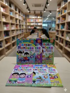 BUKU ANAK LANCAR MEMBACA TANPA MENGEJA JILID 1-6 FULL COLOUR
